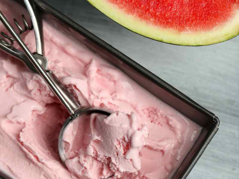 watermelon ice cream