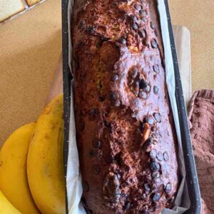 banana bread with chocolate recipe