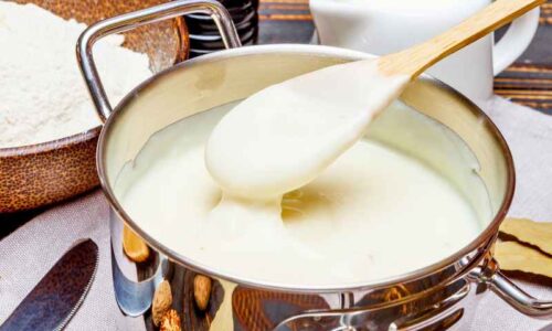 bechamel with olive oil
