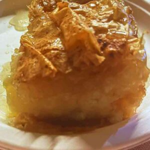 Galaktoboureko without semolina