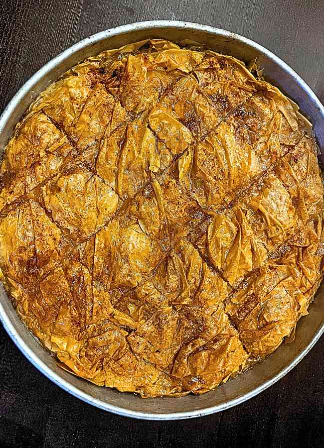 galaktoboureko without semolina
