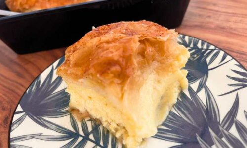 Galaktoboureko without semolina