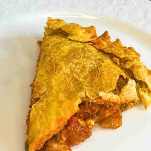 tuna pie in puff pastry