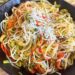 pasta onion zucchini and peppers (1)