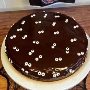 Halloween Chocolate Cheesecake